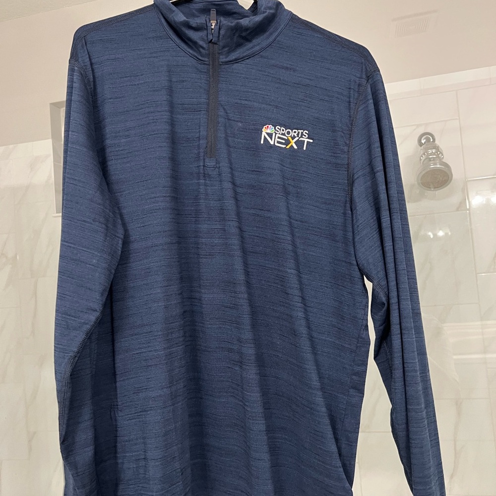 Puma NBC Sports Next Quarter Zip Navy